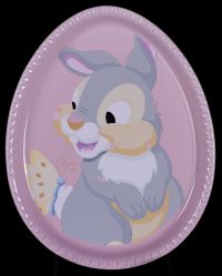 Disney Bambi Thumper the Rabbit Spring Easter Plate